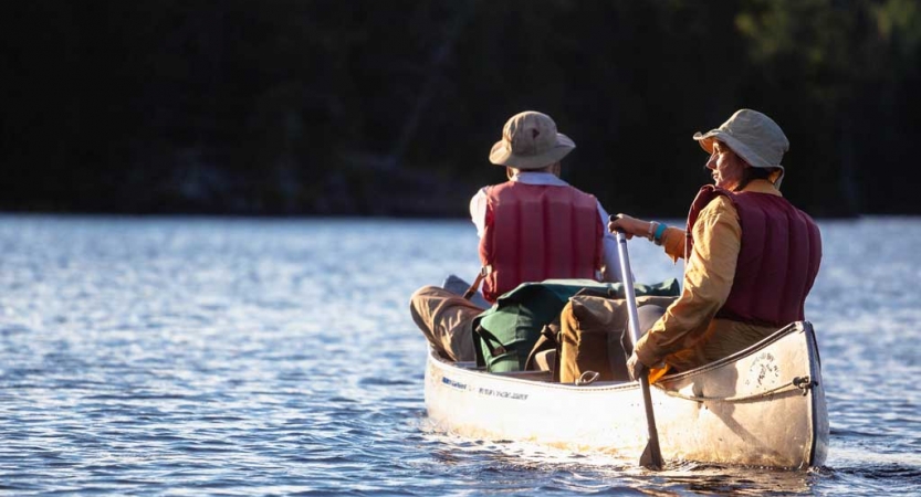 canoeing trip for adults in northern minnesota